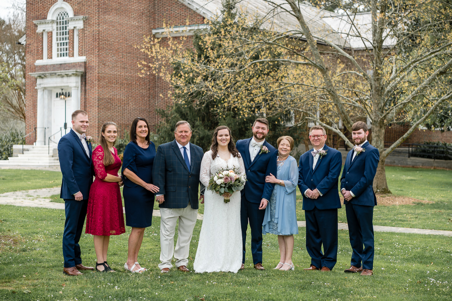 wedding at Berry College in Rome GA