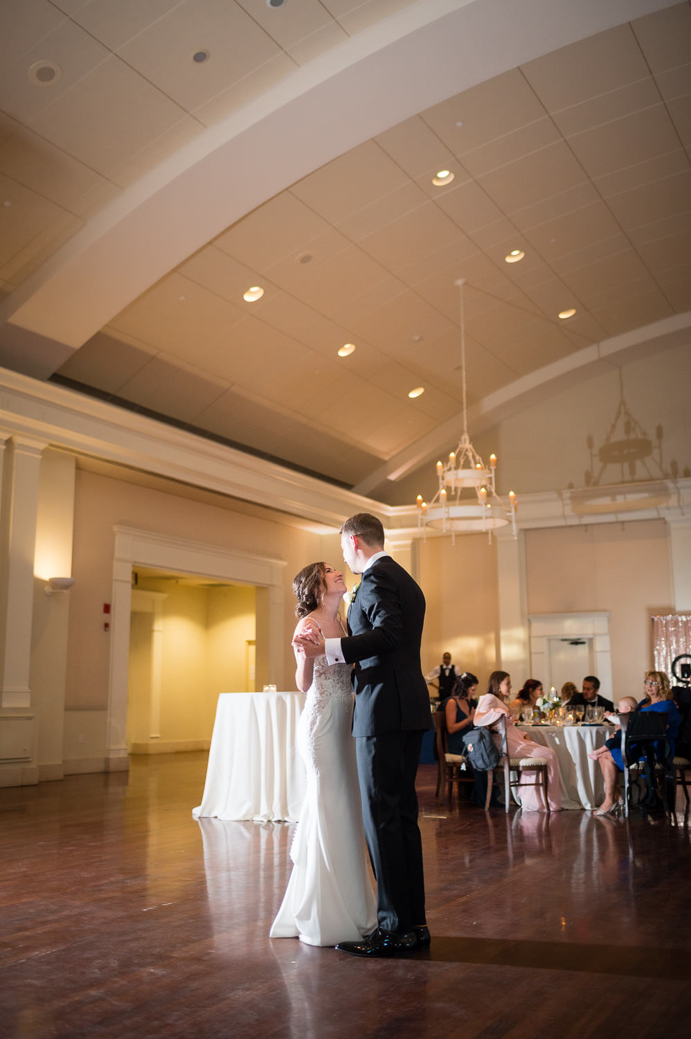 reception at wedding at The Swan House at the Atlanta History Center in Atlanta Georgia